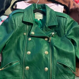 L’agence leather Billy jacket